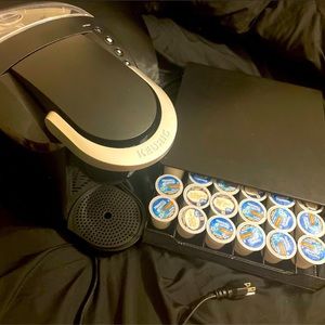 Keurig compact k35 + 36 k-cup draw holder